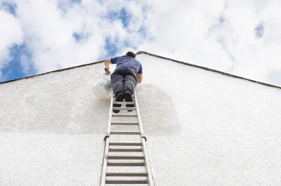 Peinture extérieure aux Hogues — façades et ravalement